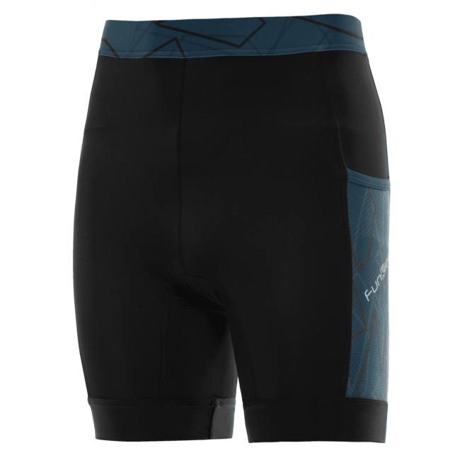 Pantaloni alergare FUNKIER Paduli-2 - Negru/Albastru