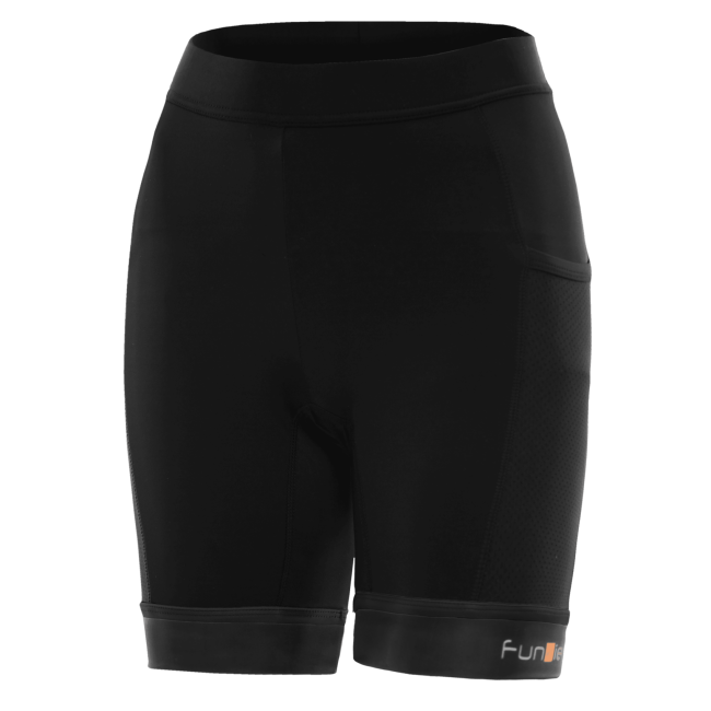 Pantaloni scurti alergare FUNKIER Marsala - Negru
