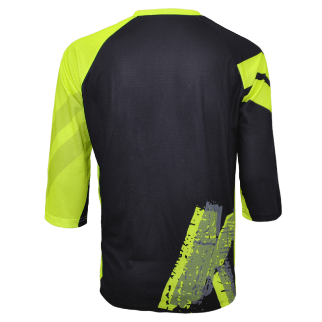 Tricou FUNKIER Dolomiti Enduro - Negru/Galben