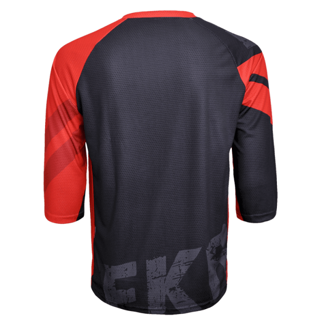 Tricou FUNKIER Dolomiti Enduro - Negru/Rosu