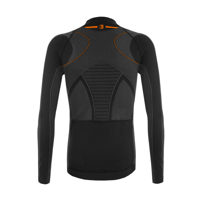 Bluza termica FUNKIER Campania Elite - Gri/Portocaliu M/L