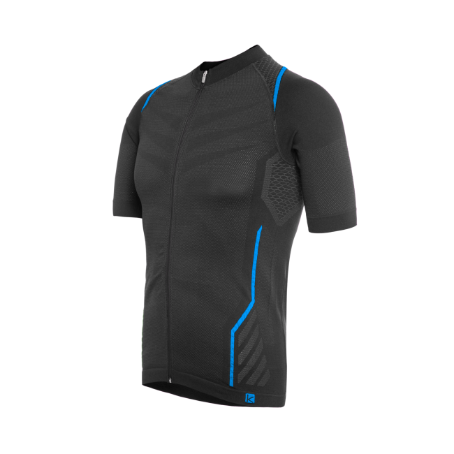Tricou FUNKIER Respirare Elite - Gri/Albastru XS/S