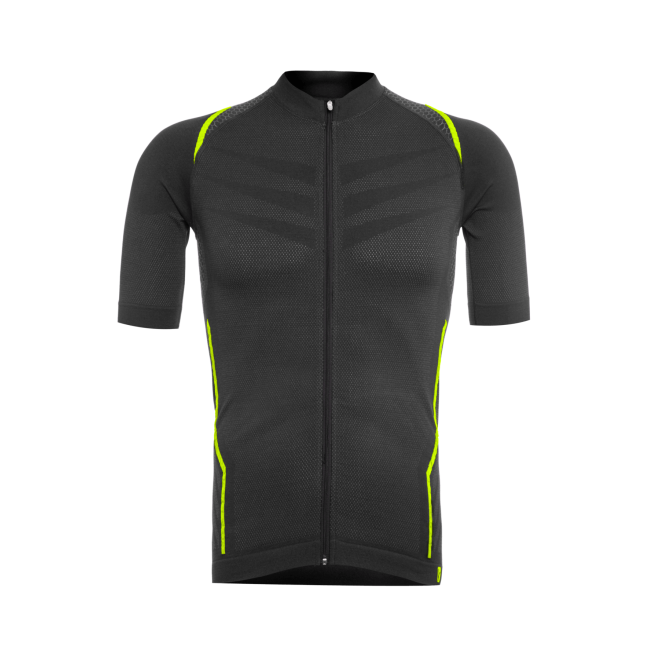 Tricou FUNKIER Respirare Elite - Gri/Galben XS/S