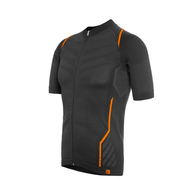 Tricou FUNKIER Respirare Elite - Gri/Portocaliu XL/2XL