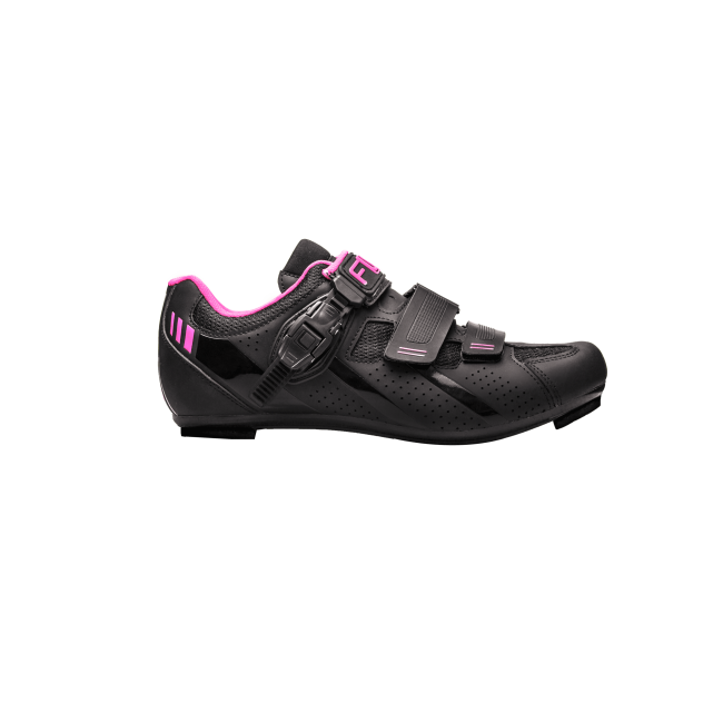 Pantofi ciclism FLR F-15 III Pro Road - Negru/Roz