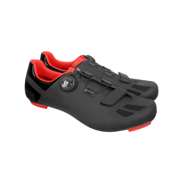 Pantofi ciclism FLR F-11 Pro Road - Negru/Rosu