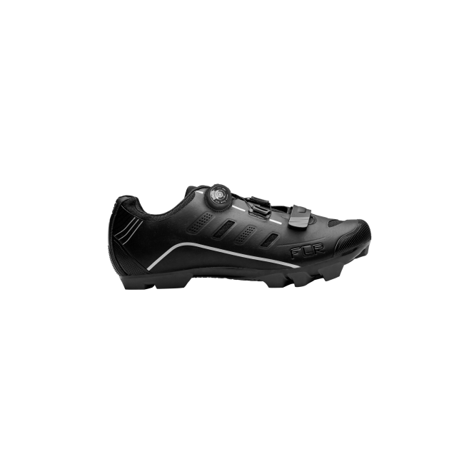 Pantofi ciclism FLR F-75 II Elite Mtb - Negru 43 (incl. 1 pereche sosete)