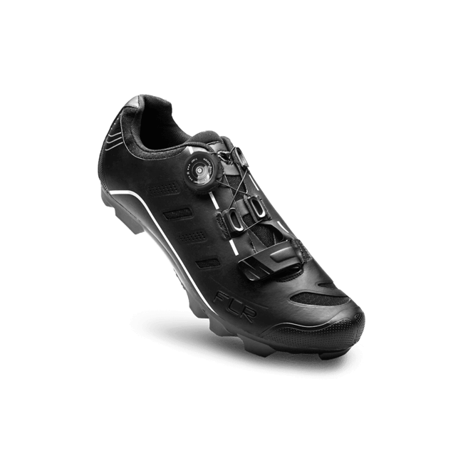 Pantofi ciclism FLR F-75 II Elite Mtb - Negru 43 (incl. 1 pereche sosete)