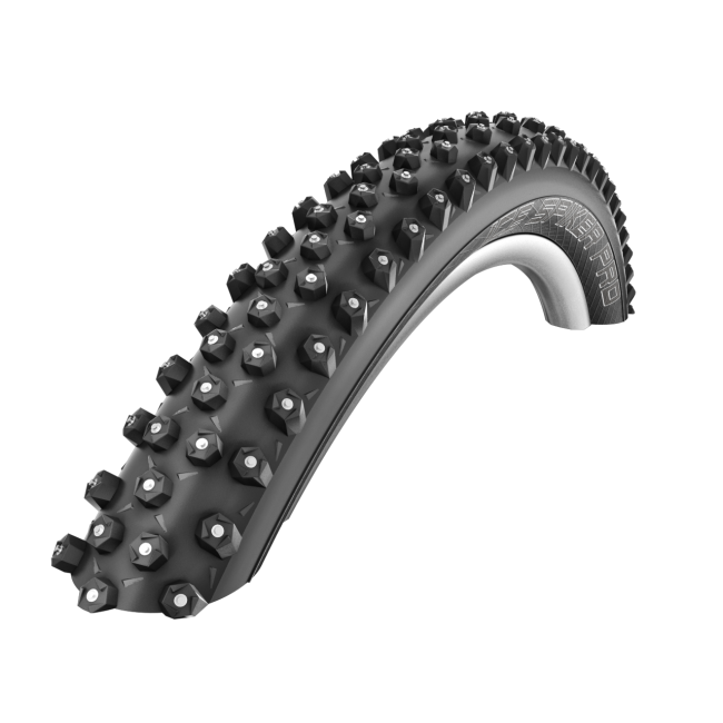 Cauciuc SCHWALBE ICE SPIKER PRO Evo, LiteSkin 27.5x2.60 65-584 B/B-SK HS379 344 Alu Studs WiC 67EPI-pliabil