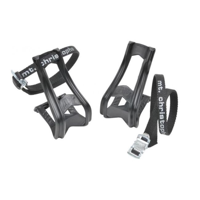 Set ratrape Toe-clips 45 Christophe + curele ZEFAL L/XL