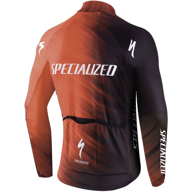 Tricou SPECIALIZED Therminal SL Team Expert LS - Rocket Red/Black Faze