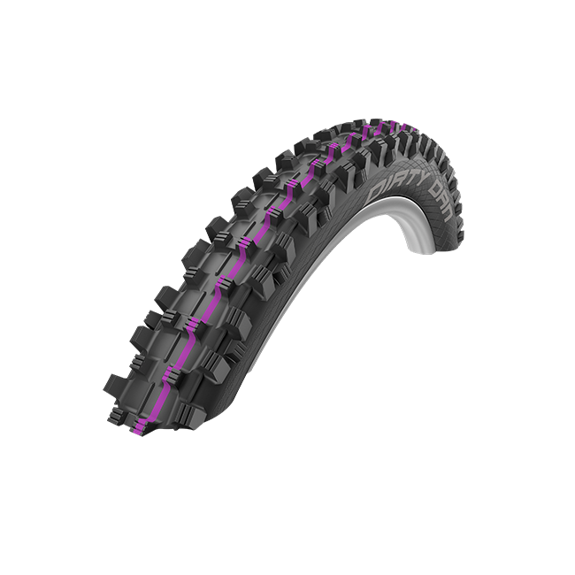 Cauciuc SCHWALBE  DIRTY DAN Evo, Downhill 27.5x2.35 60-584 B/B-SK HS417 Addix U-Soft 2x67EPI