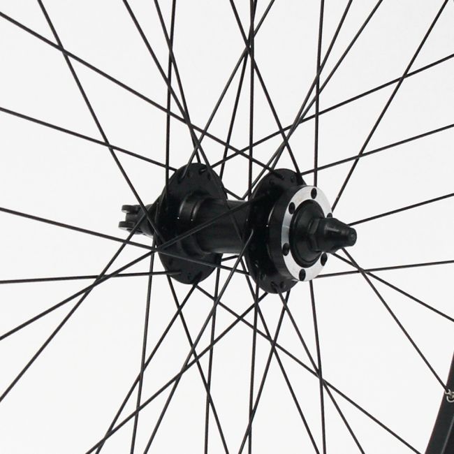 Roata CROSSER X6 36H 26 Fata QR Disc capsata Negru