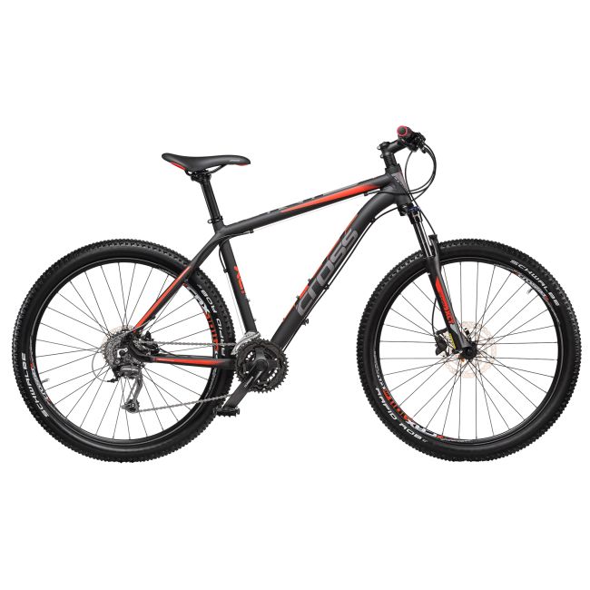 Bicicleta CROSS Grip 8 27.5'' Negru 520mm