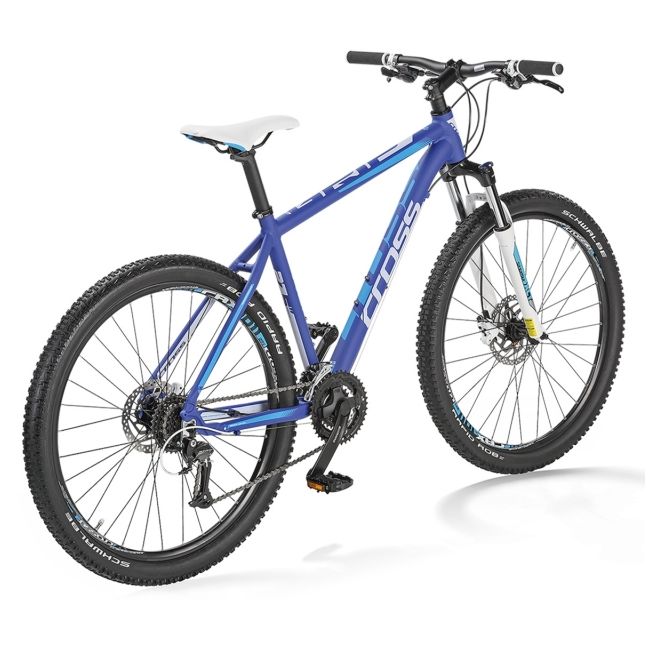 Bicicleta CROSS Grip 8 27.5" Albastru 480mm