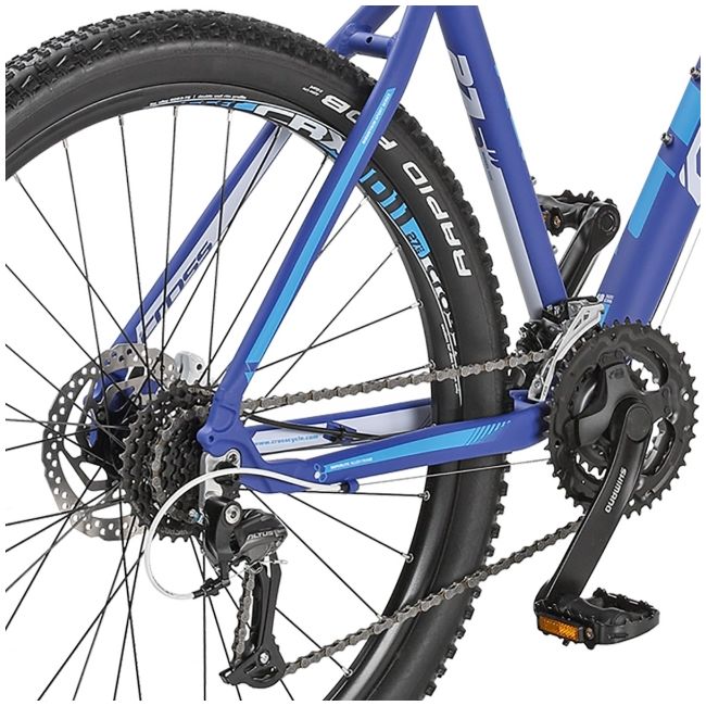 Bicicleta CROSS Grip 8 27.5" Albastru 480mm