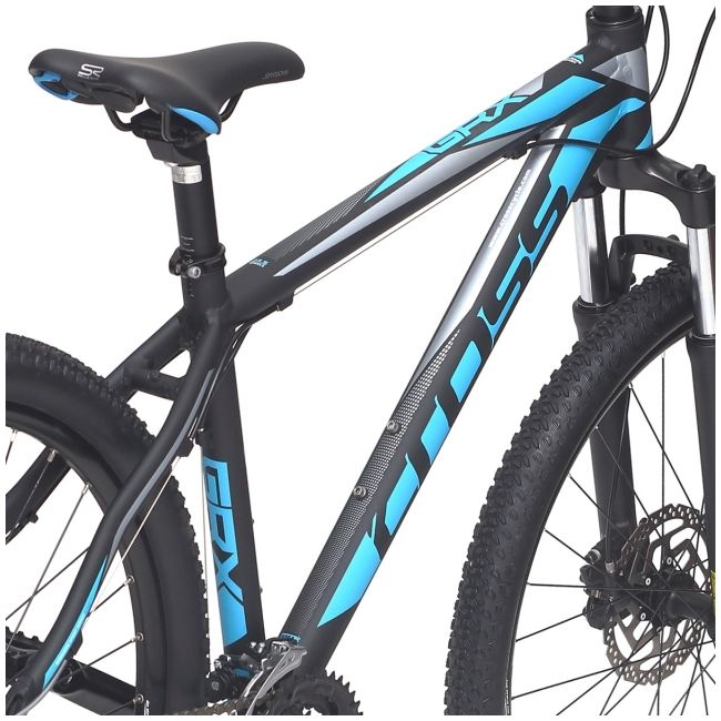 Bicicleta CROSS Grx 27.5" Negru/Albastru/Gri 460mm