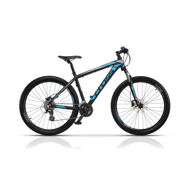 Bicicleta CROSS Grx 27.5" Negru/Albastru/Gri 460mm