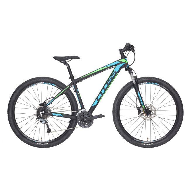 Bicicleta CROSS Grx 827 29" Negru/Albastru/Verde 560mm