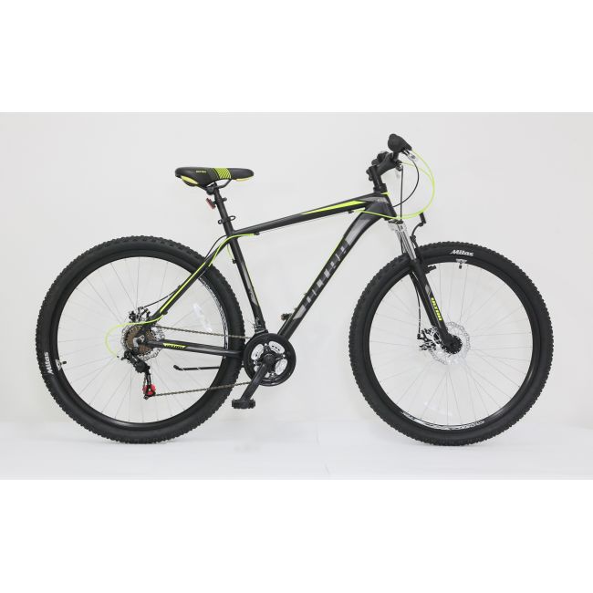 Bicicleta ULTRA Nitro 29" negru/gri/galben 480mm