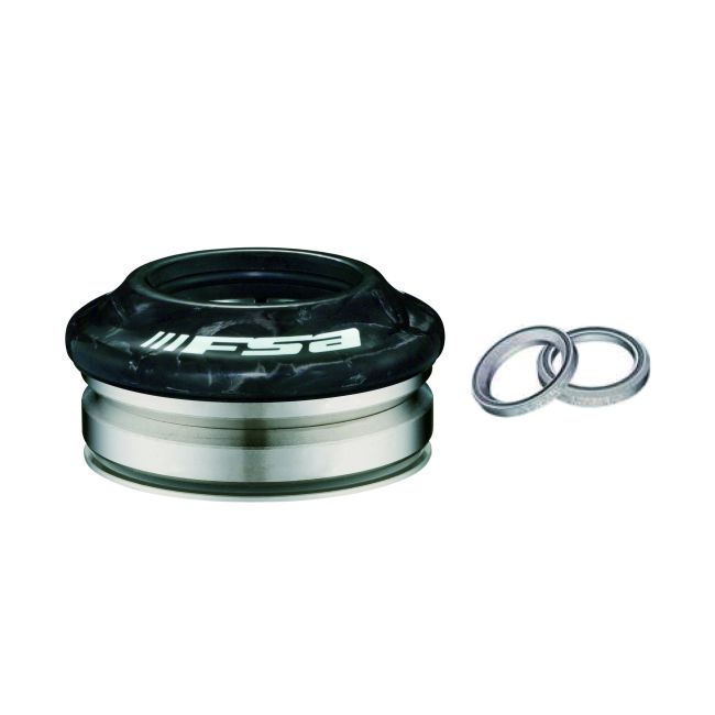 Cuvete furca FSA NO.53 1 1/8" sus 1 1/4" jos tapered integrat capac 10mm carbon OD 52.2mm ID 47mm