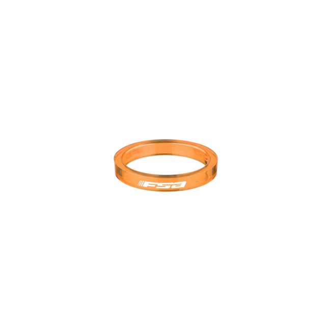 Distantiere furca FSA Polycarbonat 1 1/8" 5mm (H2307) 10buc Orange