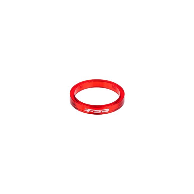 Distantiere furca FSA Polycarbonat 1 1/8" 5mm (H2307) 10buc Rosu