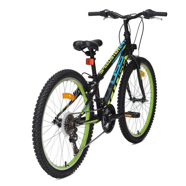 Bicicleta CROSS Speedster otel - 24'' junior - negru