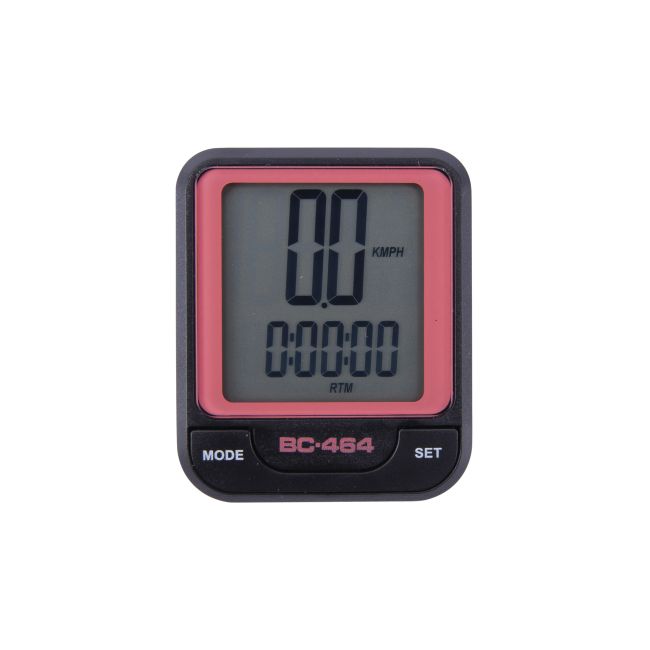 Ciclocomputer CONTEC CBC-464 8 Functii - Negru/Rosu