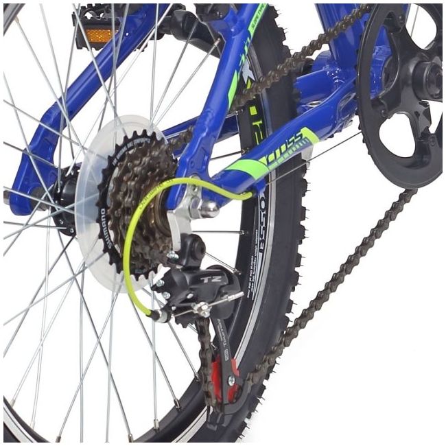 Bicicleta CROSS Speedster 20'' Baieti Albastru/Verde 260mm
