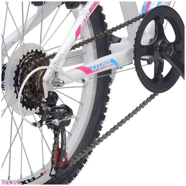 Bicicleta CROSS Speedster 20'' Fete Alb/Albastru/Roz 260mm