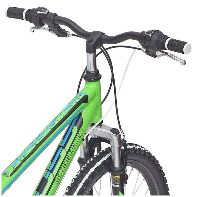 Bicicleta CROSS Speedster 24 Baieti Verde/Albastru/Negru 300mm