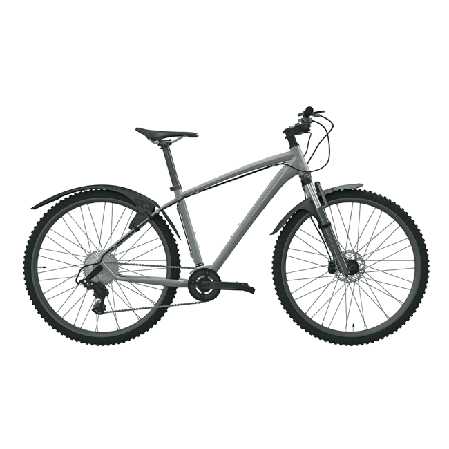 Aripa fata SKS Mudrocker - Negru