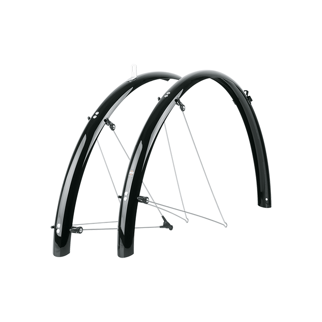 Aripi SKS Bluemels Shiny 28'' 42 negru - set