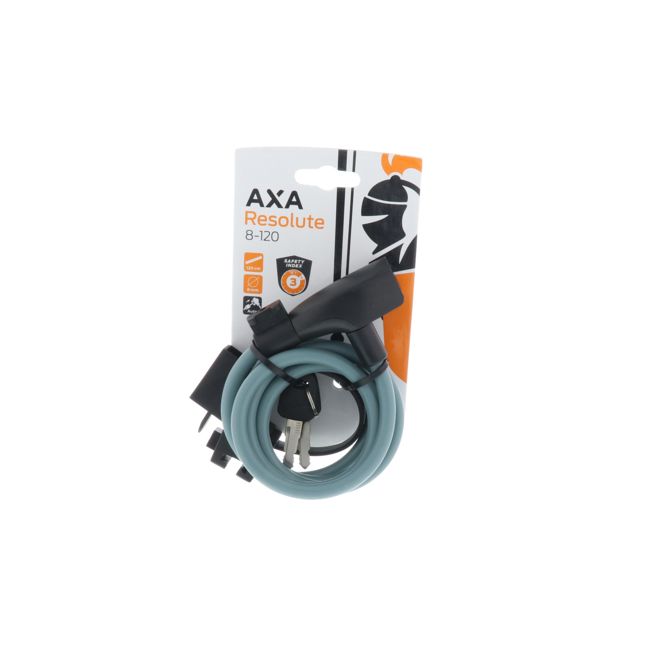 Incuietoare cablu AXA Resolute 120/8 - Army Green