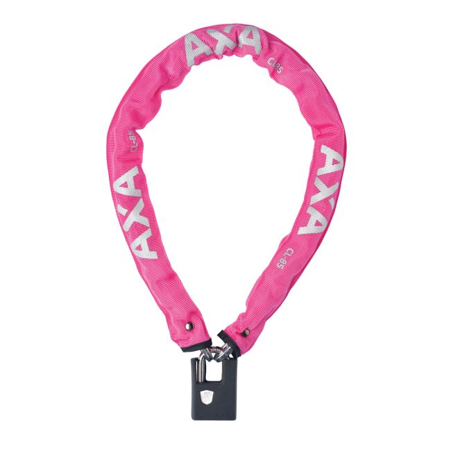Incuietoare lant AXA Clinch 85x6 - Pink soft