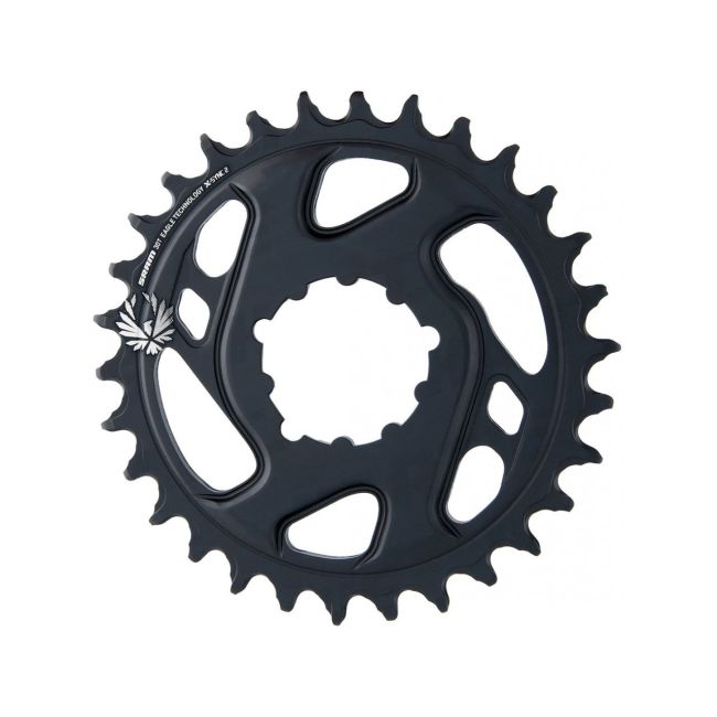 Foaie angrenaj SRAM XSync 2 CF Direct Mount 3 mm pentru X01/XX1/GX Eagle Boost, Culoare: Black