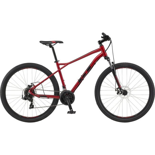 Bicicleta GT Aggressor Sport 2022 red, Marime: S (27.5")