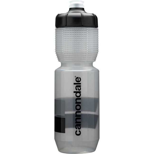 Bidon Cannondale Block Gripper 600ml clear black, Culoare: Black