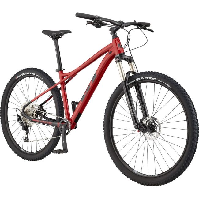 Bicicleta GT Avalanche Elite Gloss Mystic Red w/ Black 2022, Marime: S (27.5")