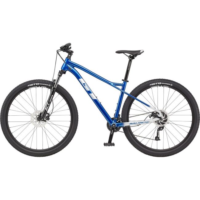 Bicicleta GT Avalanche Sport Gloss Metallic Blue w/ White Chartreuse 2022, Marime: L (29")
