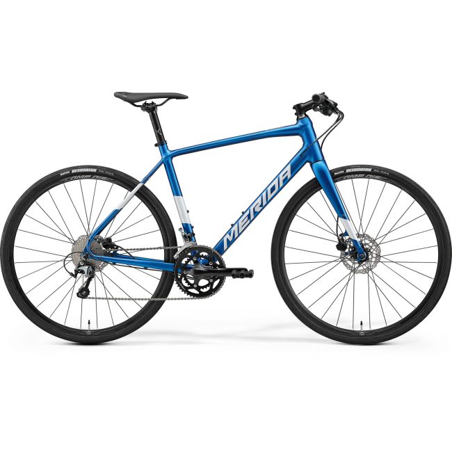 CADRU MERIDA 2022 SPEEDER 300 - SET SILK ALBASTRU/ARGINTIU