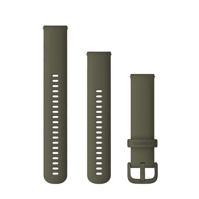 Garmin - curea silicon Quick Release 20 - verde pentru Vivoactive/ Vivomove/ Venu/ Forerunner