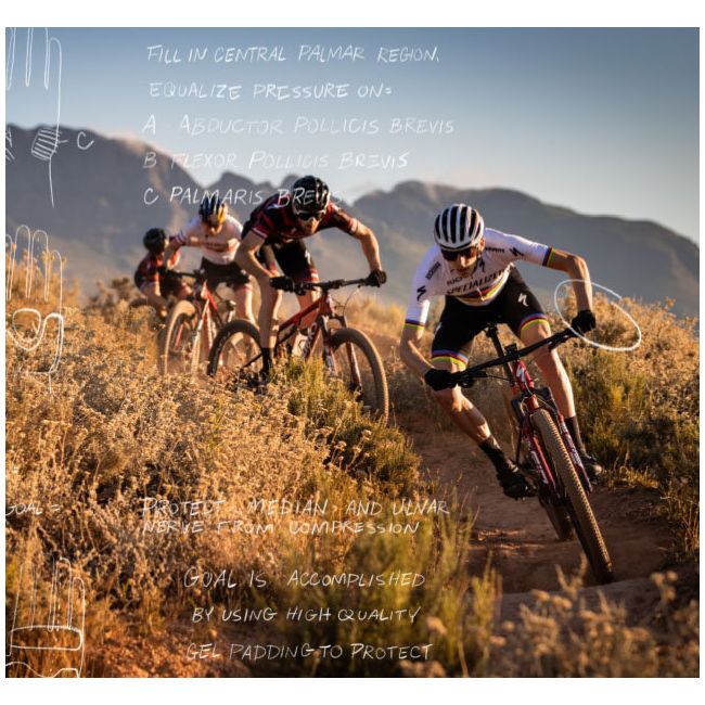 Specialized - Manusi ciclism pentru copii, degete scurte Body Geometry - verde hyper negru