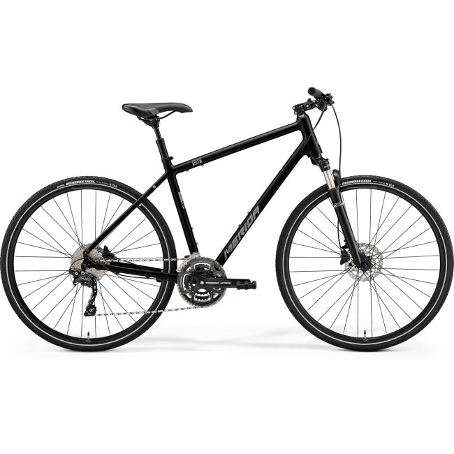 MERIDA 2022 CROSSWAY 300 XL FENYES FEKETE (MATT EZUST)