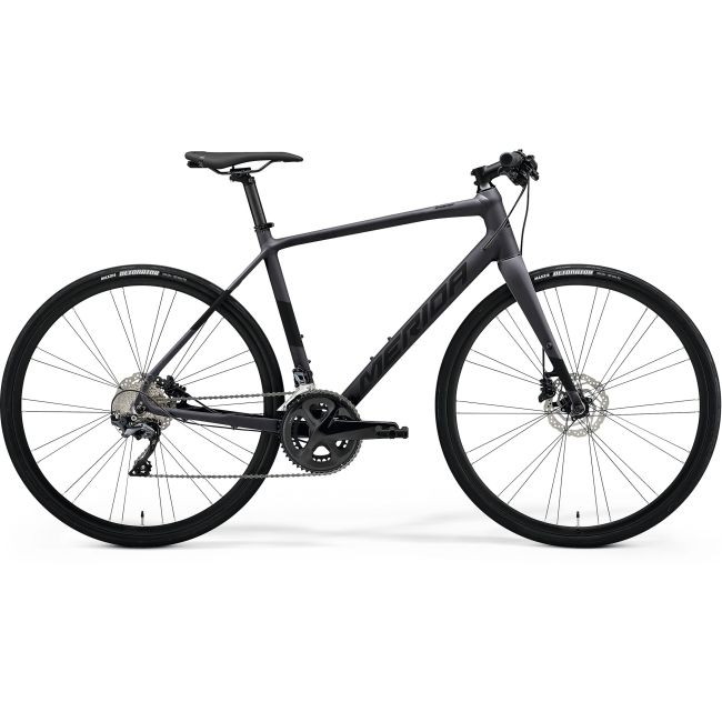 MERIDA 2022 SPEEDER 300 S/M SELYEM SOTETEZUST (FEKETE)
