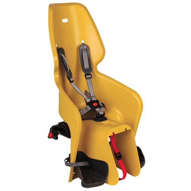 Scaun pentru copil BIKEFUN LOTUS STANDARD spate, galbenmu?tar, pe cadru