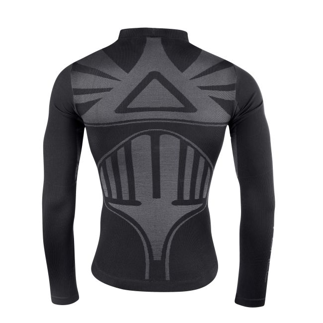Bluza functionala Force Thunder cu maneci lungi neagra M-L
