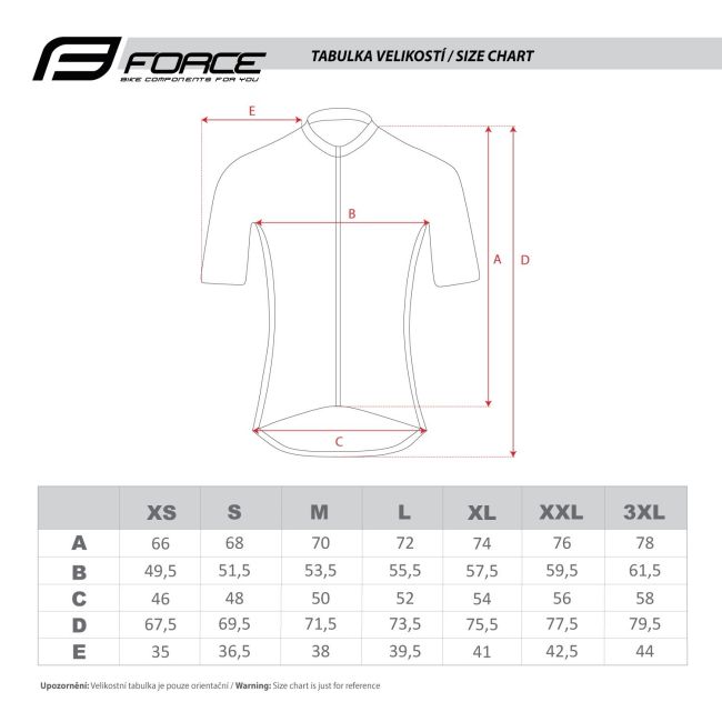 Tricou ciclism Force MTB Core, rosu/negru, XXL