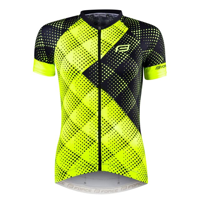 Tricou maneca scurta dama Force Vision, fluo